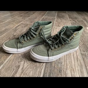 Green high top vans